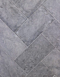 honed gray limestone floor tiles: 