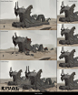 Desert Arena Monument by Dylan Scher
