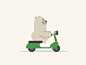 AI+AE教程！制作骑电动车的小熊！