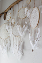 DIY - doily dream catcher