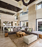 The New American Home 2013/Marquis Seven Hills contemporary-living-room