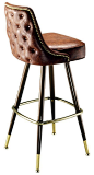 Bar Stool - 2530 | High End Bar Stool | Restaurant Bar Stools | Metal Bar Stools