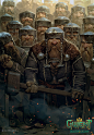 Mahakam Volunteer Army, Bartlomiej Gawel : The Mahakam Volunteer Army was a dwarven infantry unit. They were Mahakam's contribution to the war effort against the Nilfgaardian Empire. Those who signed up did not expect to come back.

Please follow me on my