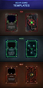 Sci-Fi Card Templates 2.0 by VengeanceMK1 on DeviantArt: 