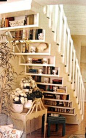 31 Useful And Most Popular DIY Ideas, DIY Stair book case