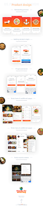 “Yonia” food recipes iOS mobile app design (FREE PSD) : “Yonia” food recipes iOS mobile app design is a well-researched app design which will be released on app store very soon. I believe the moment I released this presentation on Behance developers are p