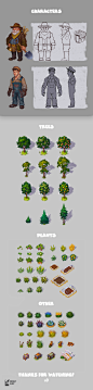 farm Tree  concept Plant