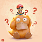 Koduck, Lynn Chen : a.k.a psyduck
You know he suffers from bad headaches? Poor little guy