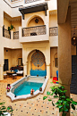 摩洛哥马拉喀什市中心的私密里亚德酒店