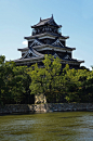 japan-overload:

Hiroshima Castle by pokoroto on Flickr.