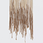 Ombre Macrame Hanging with Wood Beads : Authentic Bohemian Macrame Wall Hanging with beautiful wood beads. The driftwood was found near Predator Ridge, BC, Canada. The jersey cotton