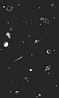 Outer Space Print : Ever wanted to go into space? Yes. You have.Well this poster has illustrations of many things you will find in space. And when you scale it up large enough you may even feel like you're in space (if you look at it for several hours wit