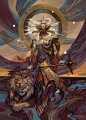 Samyaza, Angel of Pride, Peter Mohrbacher : created for www.angelarium.net