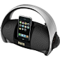 Sylvania Portable iPod Dock Boom Box AM/FM with Clock