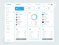 analytics chart CRM dashboard marketing dashboard statistics Team Tracker UI UX design web app web application