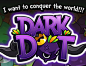 DarkDot-英文游戏logo-GAMEUI.cn-游戏设计