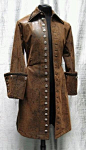 'Spanish Galleon/Steampunk Captain Coat'