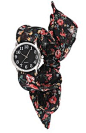 Forever 21 碎花雪纺表带手表，缠绕在手腕，是漂亮的腕带，其次是表。 售价:179元