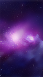 紫色星空H5背景素材
