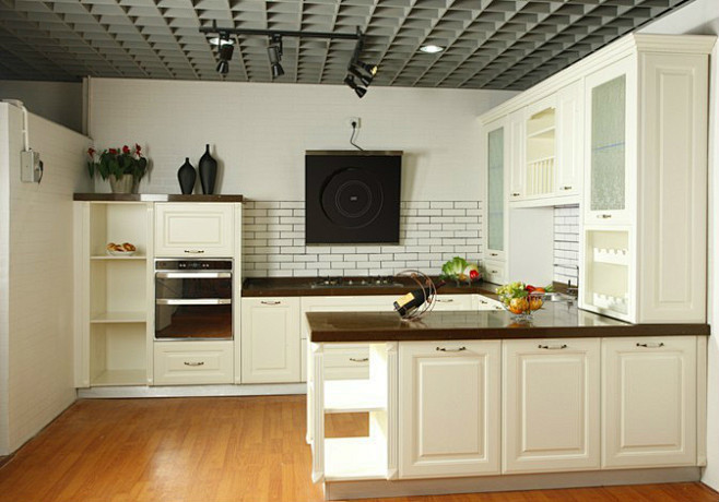 白色系厨房装修效果图大全2012图片
