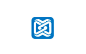 企业logo设计：两个三角形相互环绕在一起-空灵LOGO设计公司http://www.logobiaozhi.com/ #Logo#