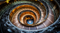 spiral, Italy, ladder, The Vatican Museum