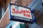 Southern Kin | 淳朴风餐厅品牌这样设计，才够品味