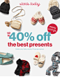 up to 40% off the best presents
