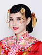 中式新娘妆造型图片 这么化妆更有吸引力
