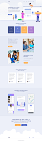 Binmp - App and Software Landing PSD Template