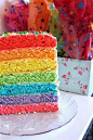 Rainbow cake