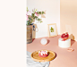 Opaline - still life memories : A series of still life photos to capture a memories trough a patisserie. Those photos represent the fleeting and delicate side of memories, they are filled with symbolic and metaphoric references . They are modern Vanities 