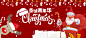 圣诞节卡通童趣手绘红色淘宝banner 雪花 麋鹿 高清背景 背景 设计图片 免费下载 页面网页 平面电商 创意素材