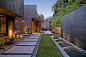 garden and water wall | hollywood hills, ca | whipple russell architects