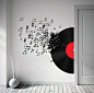 Hey, I found this really awesome Etsy listing at https://www.etsy.com/listing/156872880/vinyl-record-blowing-music-notes-decal: 