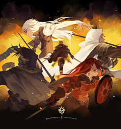 咸兵采集到PIXIV FANTASIA FALLEN KINGS