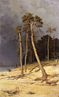 著名风景画家希施金(Ivan Ivanovich Shishkin)绘画作品  （六）