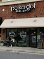 I like this #signage: Polka Dot Bake Shop | Charlotte, NC: 