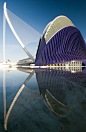 Agora and El Puente de l'Assut de l'Or Bridge, Valencia, Spain.