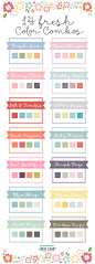 14 Fresh Color Palettes | Angie Sandy Design & Illustration #colorpalette #colorcrush