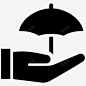 保险保护防雨图标 设计图片 免费下载 页面网页 平面电商 创意素材