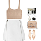 #white #nude #casual #luxury #fashion #cute #cozy #style