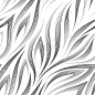 矢量无缝模式的黑色线和角落上的白色背景。纹理的流动形状和线条为流或海。背景用于装饰织物或包装。