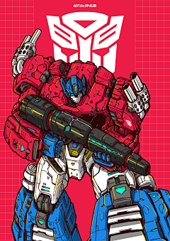 全世界向左划采集到插画【TRANSFORMERS】