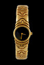 BULGARI 18k Yellow Gold Cuff Watch - Yafa Jewelry