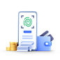 Icon 6 - Fingerprint Authentication