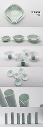 折纸系列陶瓷(原图尺寸：780x2290px)