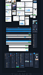 Products : Biggest pack focusing on designs of Dashboard User Interfaces & Web Applications to help you quickly prototype and design beautiful interfaces your clients and users will adore. 60 Screens with all various layouts. All packed with 2 Typefac