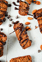 Vegan Almond Joy Oat Bran Granola Bars