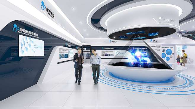 博鳌——未来医院展厅设计 - 企业展馆 ...